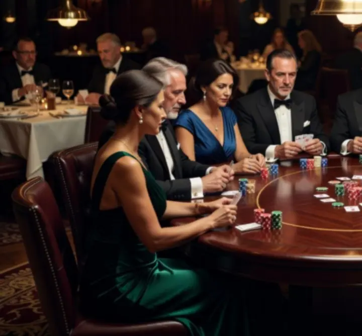 Kameralny wieczór pokerowy offline w eleganckiej strefie Krago Vibe
